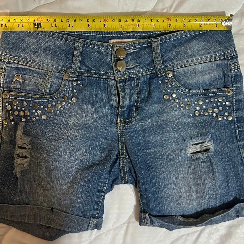 No Boundaries Denim Shorts Size 1
